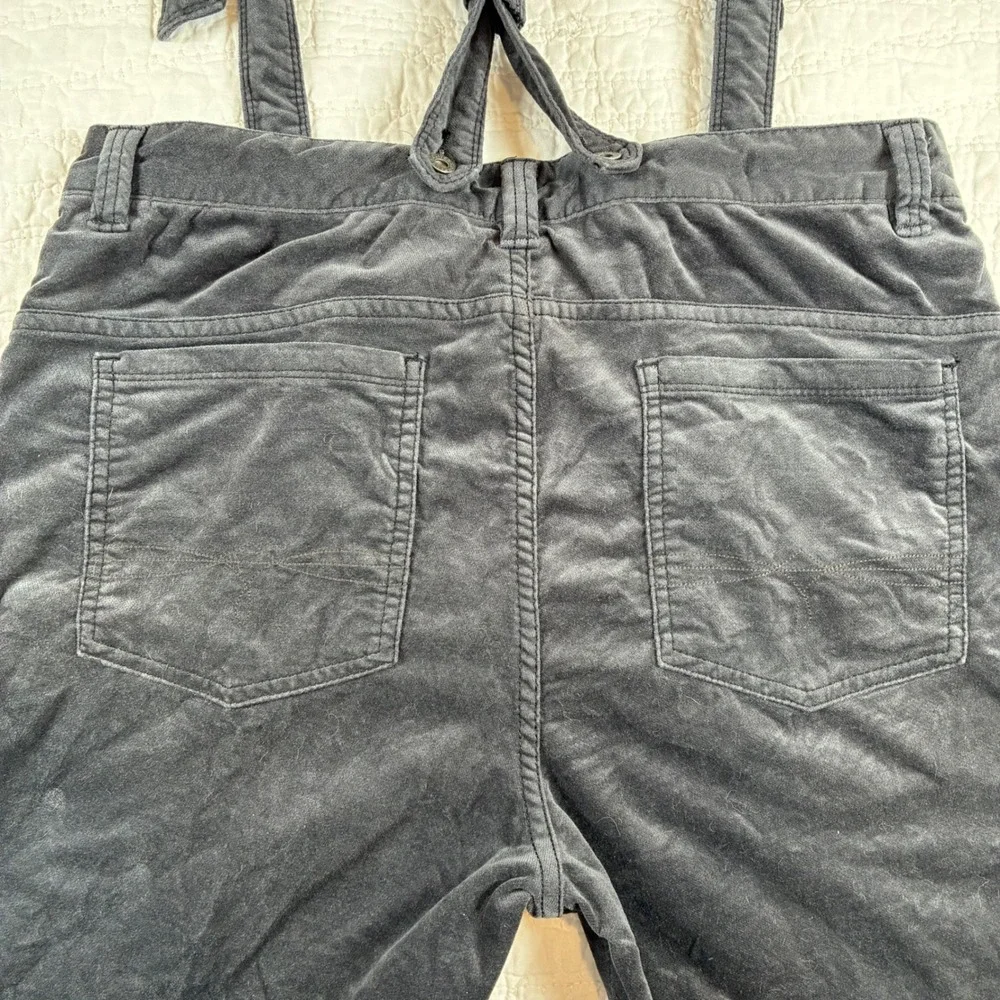 s.Oliver Mens Trachten Bermuda Lederhosen Gray Embroidered Sz 32 Oktoberfest